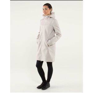 Lululemon City Softshell Tweed Coat Jacket
